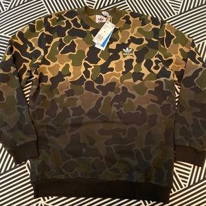 SOLD Adidas Original Camo Crew